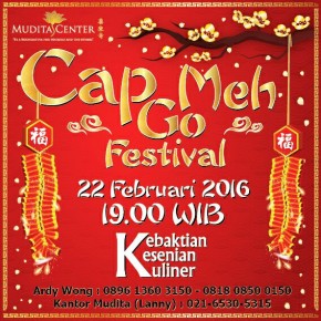 Acara Cap Go Meh Mudita Center Acara Cap Go Meh Mudita Center